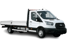 Car Hire Haverhill - Ford Transit Dropside Van - Van hire Haverhill