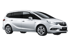 Car Hire Haverhill - Vauxhall Zafira 7-Seater - Minibus hire Haverhill